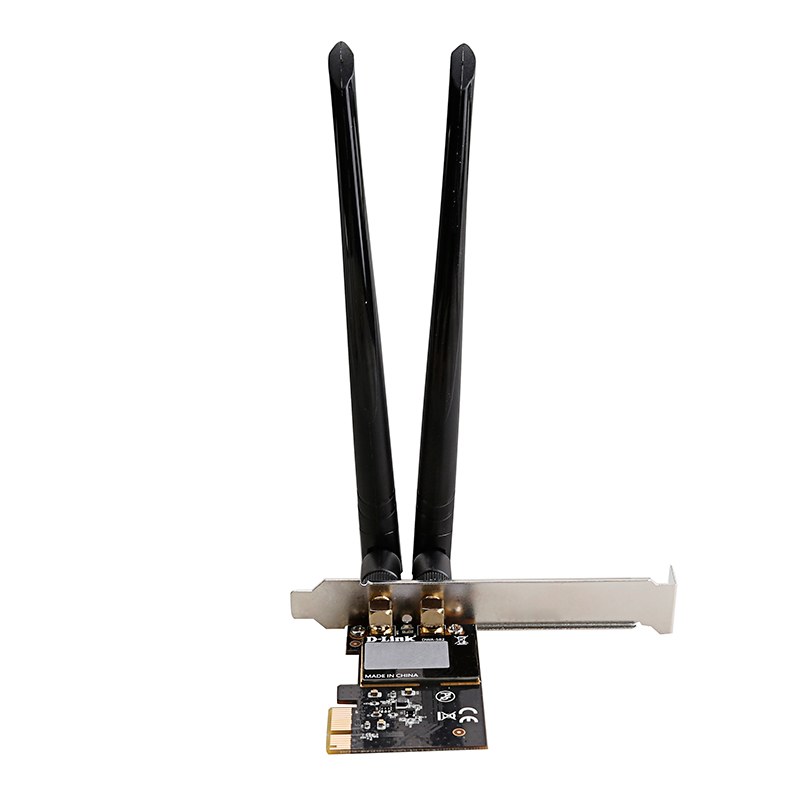 Фото Сетевой адаптер WiFi D-Link DWA-582/RU/10/B1A DWA-582 PCI Express (ант.внеш.съем) 2ант. (упаковка 10 шт)