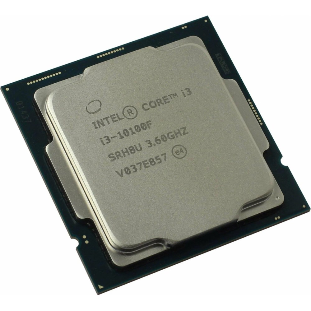 Процессор Intel Core i3-10100F, для настольного ПК