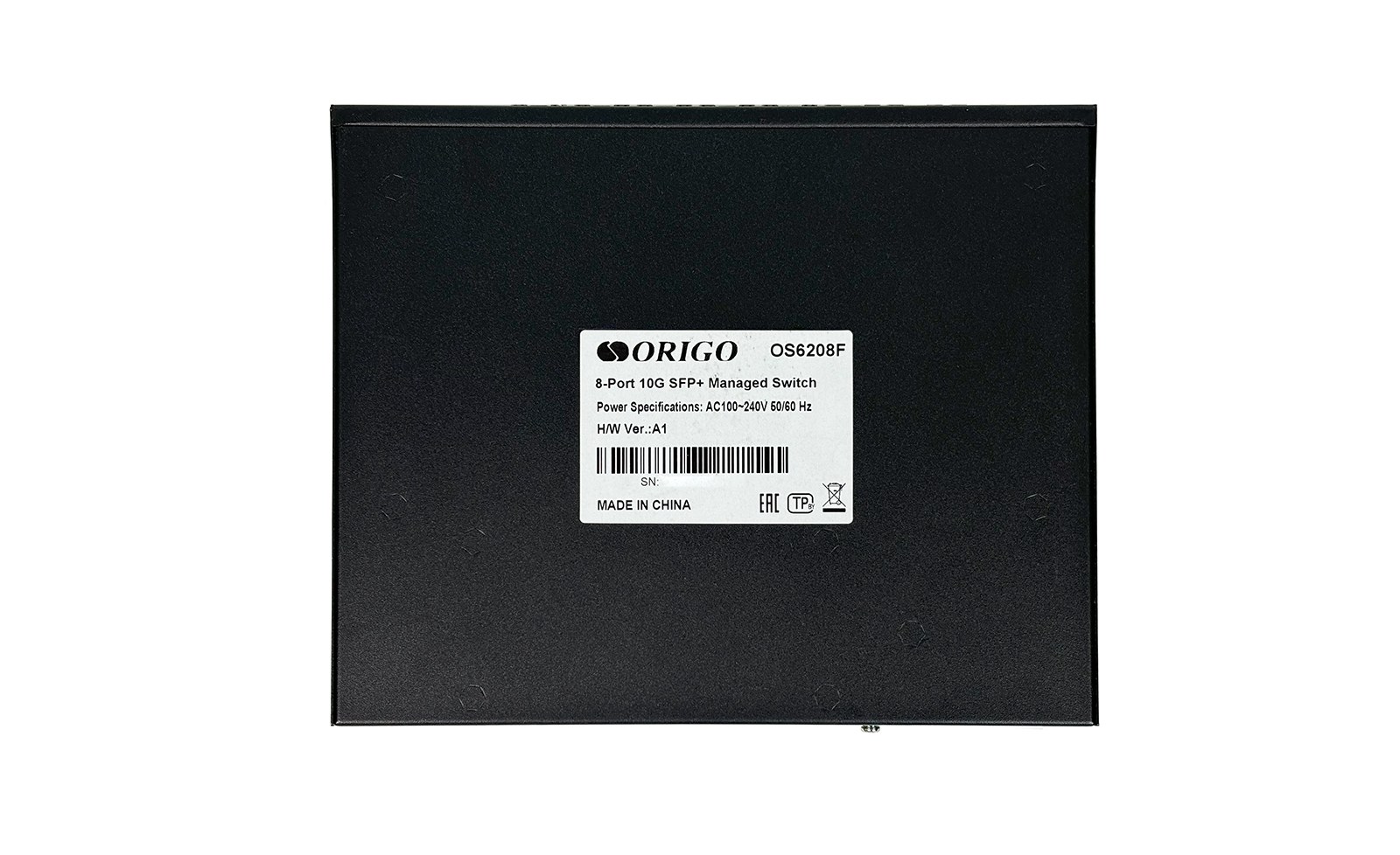 Фото Коммутатор ORIGO OS6208F/A1A, 8×10 Гбит/с SFP+, управляемый