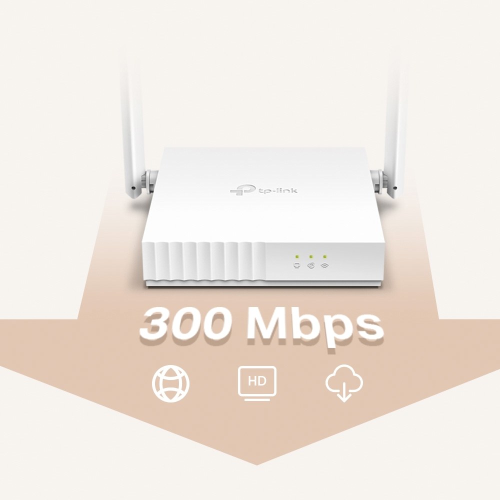 Фото Роутер беспроводной TP-Link TL-WR820N N300 10/100BASE-TX белый