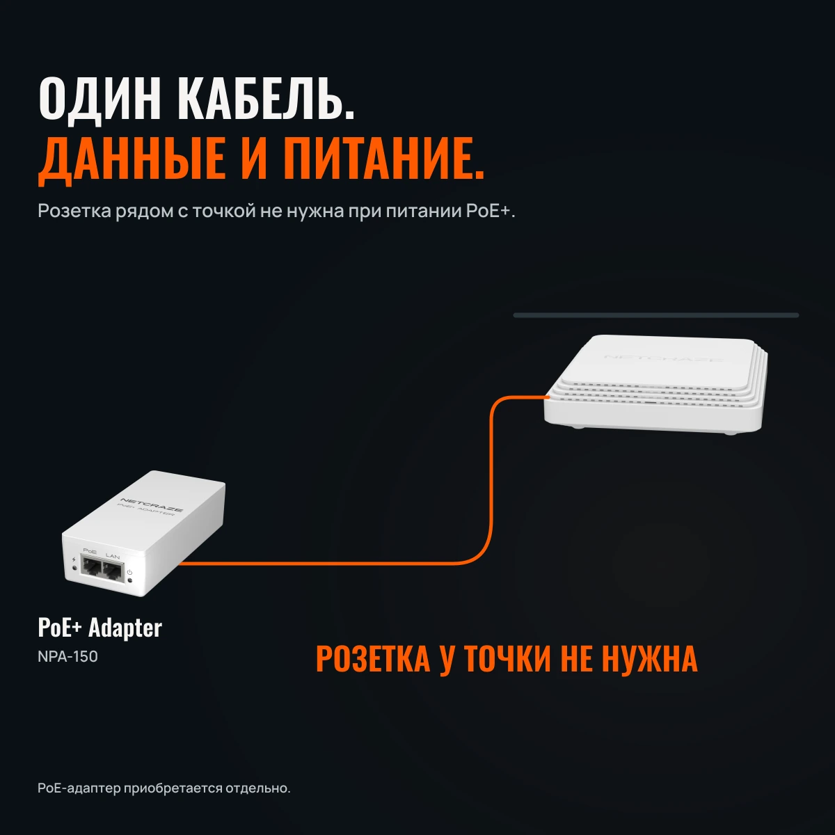 Netcraze Orbiter 6 (NAP-630). РАСШИРЯЙТЕ ГОРИЗОНТЫ WI-FI.