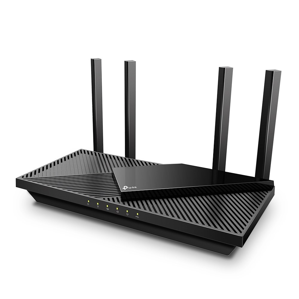 Фото Роутер беспроводной TP-Link Archer AX55 AX3000 10/100/1000BASE-TX черный