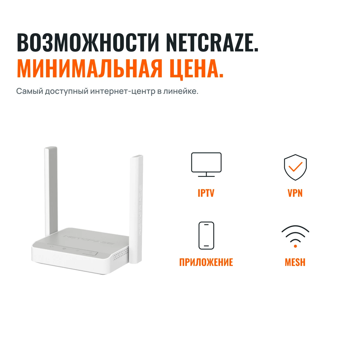 Netcraze Starter (NC-1121). КОГДА НУЖНА НАДЁЖНОСТЬ!