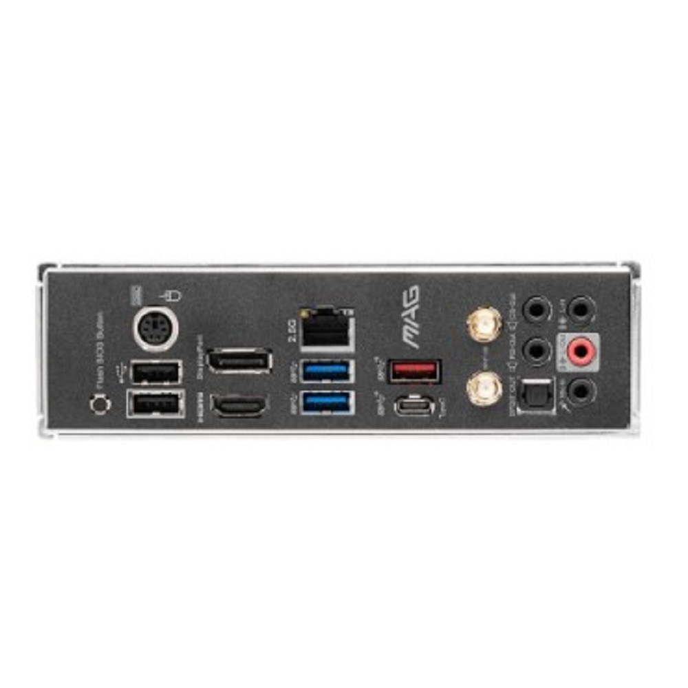 Фото Материнская плата MSI MAG B550 TOMAHAWK MAX WIFI, AM4, AMD B550, 4xDDR4, 6xSATA, 2xM.2, 1xPCI-E 4.0 x16, 1xPCI-E 3.0 x4, 2xPCI-E x1, 1xHDMI, 1xDP, 1x 2.5Gb LAN, 2xUSB-A 2.0, 2xUSB-A 3.2 Gen 1, 1xUSB-A 3.2 Gen 2, 1xUSB-C 3.2 Gen 2, 5x3.5 мм, 7.1, ATX
