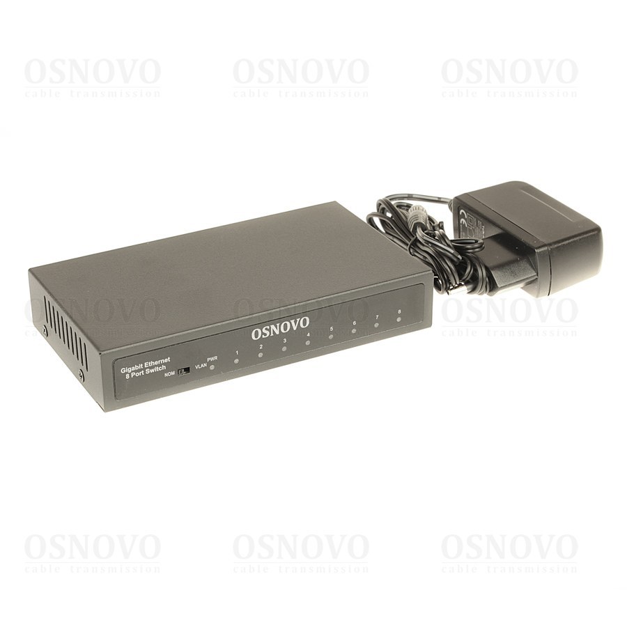 Фото Коммутатор Osnovo SW-70800 неуправляемый