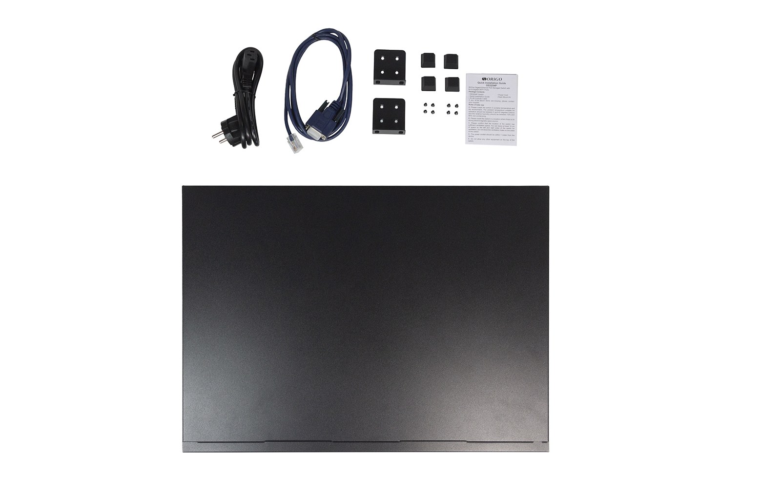 Фото Коммутатор Origo OS3254P/370W/A2A, 48×1 Гбит/с PoE+ + 6×10 Гбит/с SFP+, управляемый
