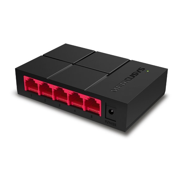 Фото Коммутатор Mercusys MS105G 5G неуправляемый