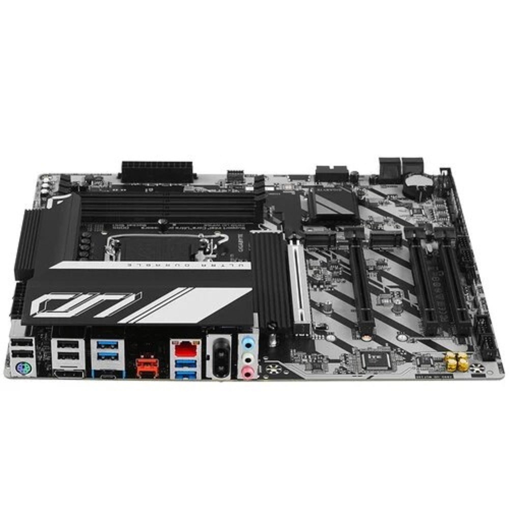 Фото Материнская плата Gigabyte Z890 UD WIFI6E, LGA 1851, Intel Z890, 4xDDR5, 4xSATA, 3xM.2, 1xPCIe 5.0 x16, 2xPCIe 4.0 x4, 1xPCIe 4.0 x1, 1xDP, 1xUSB-C, 1x 2.5Gb LAN, 4xUSB-A 3.2 Gen 1, 1xUSB-A 3.2 Gen 2, 4xUSB-A 2.0, 1xUSB4, 3x3.5 мм, 7.1, ATX