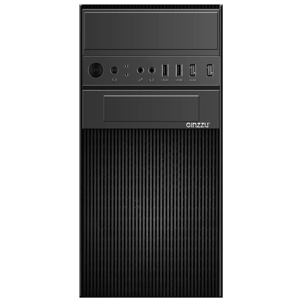Фото Компьютерный корпус Ginzzu D190 2хUSB 2.0,AU