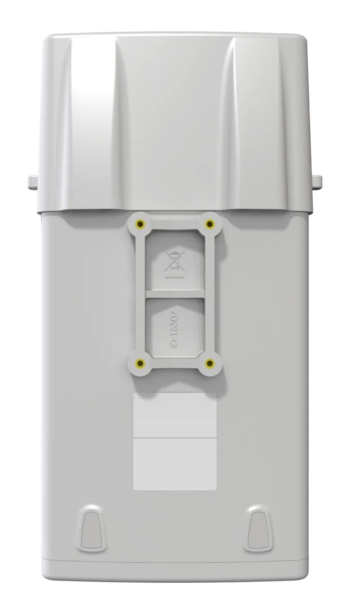 Фото Точка доступа MikroTik RB912UAG-5HPnD-OUT BaseBox 5 (RouterBOARD 912UAG with 600Mhz Atheros CPU, 64MB RAM, 1xGigabit LAN, USB, miniPCIe, built-in 5Ghz 802.11a/n 2x2 two chain wireless with two RP-SMA connectors, Ro