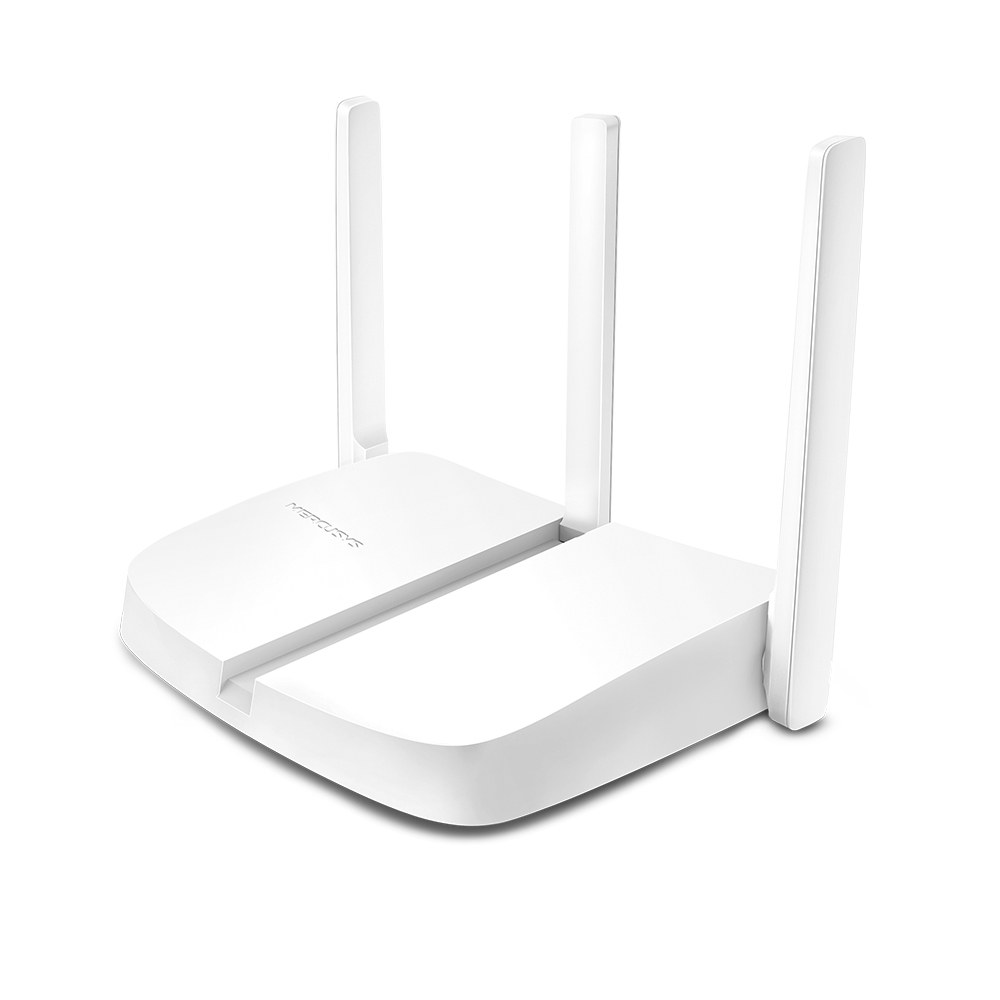 Фото Маршрутизатор Mercusys MW305R Wi-Fi роутер 300 Мбит/с 2,4 ГГц, 1 порт WAN 10/100 Мбит/с + 4 порта LAN 10/100 Мбит/с, 2 фиксированные антенны