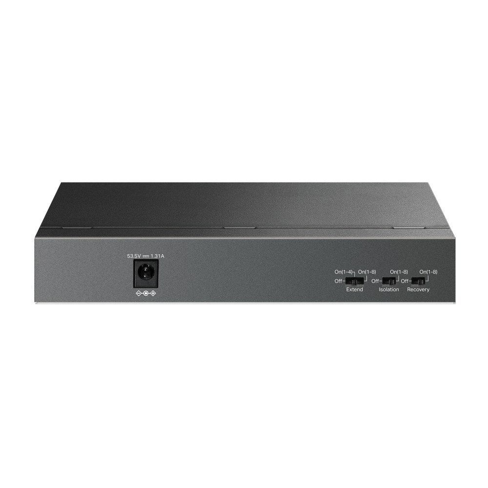 Фото Коммутатор настольный TP-Link LS109P с 9 портами 10/100 Мбит/с (8 портов PoE+)