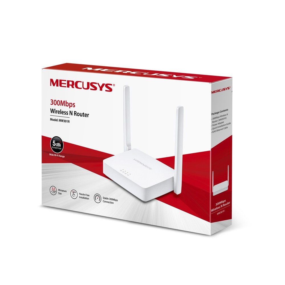 Фото Роутер Wi-FiMercusys MW301RN300