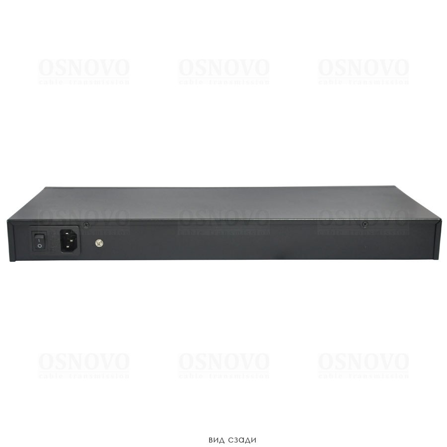Фото Коммутатор Osnovo SW-72402/L2 Управляемый (L2+) гигабитный на 26 портов