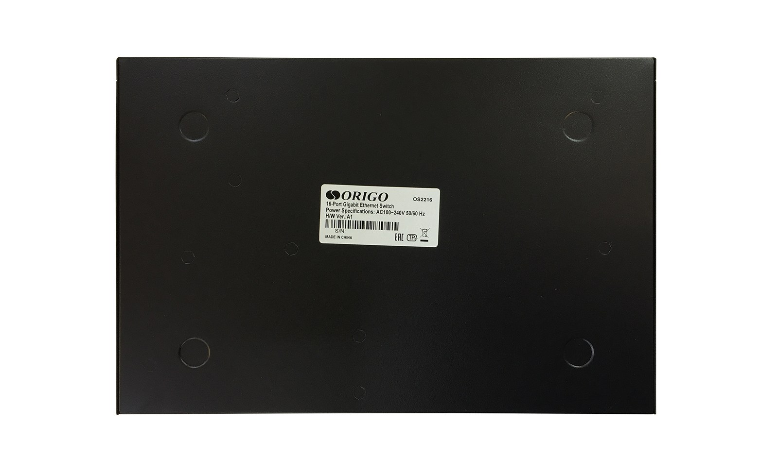 Фото Коммутатор ORIGO Unmanaged Switch, 16x1000Base-T, 19 Rackmount Kit