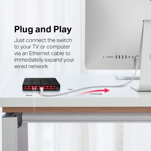 Фото Коммутатор Mercusys MS108G