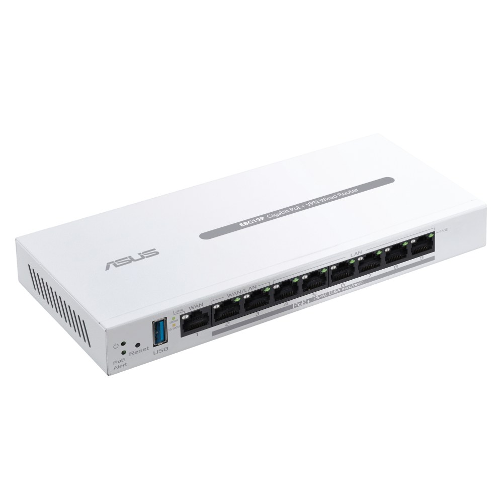Фото Маршрутизатор ASUS ExpertWiFi EBG19P, 8×LAN + 1×WAN