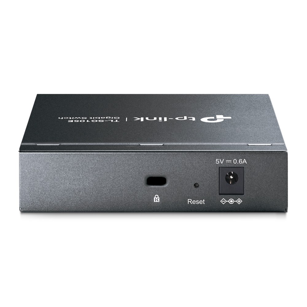 Фото Коммутатор сетевой TP-Link SMB TL-SG105E 5-Port Gigabit Desktop Easy Smart Switch, 5 10/100/1000Mbps RJ45 ports, MTU/Port/Tag-based VLAN, QoS, IGMP Snooping