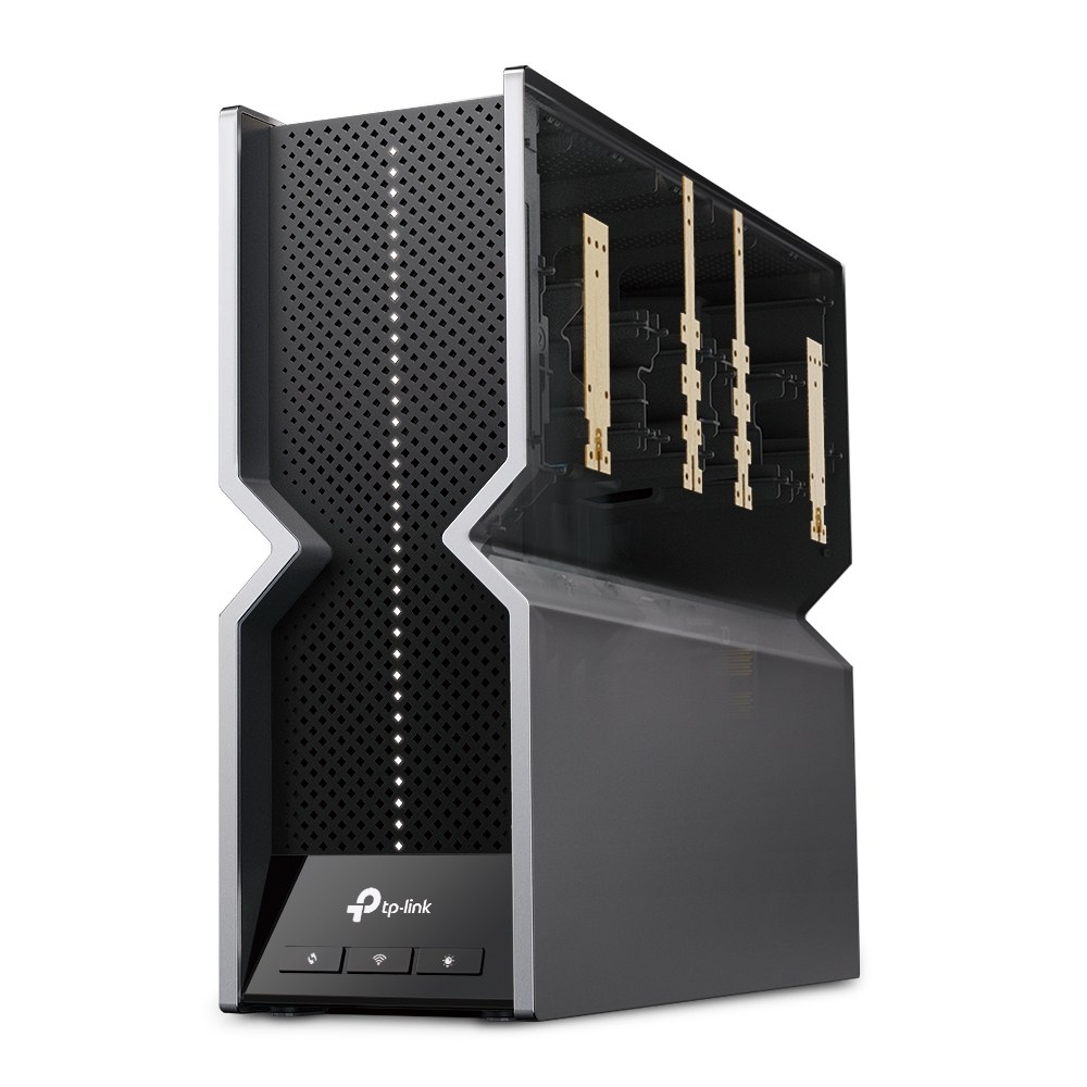 Фото Повторитель беспроводного сигнала TP-Link RE800BE BE19000 Wi-Fi черный