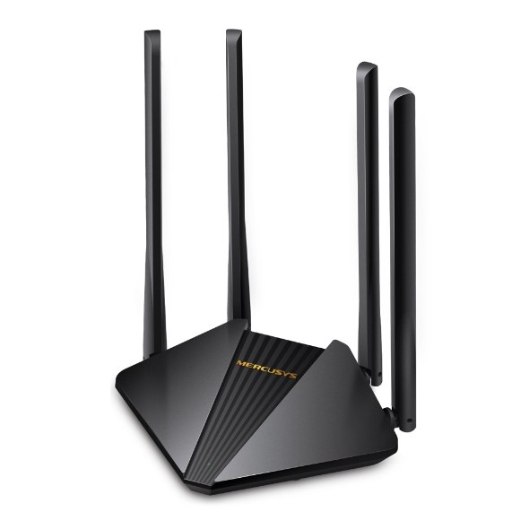 Фото Wi-Fi роутер MERCUSYS MR30G, Wi-Fi 5, AC1200, 2.4/5ГГц, 2 LAN, черный