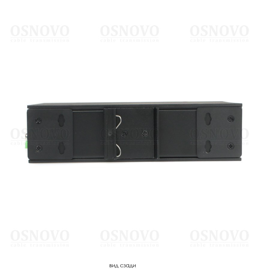Фото Промышленный управляемый (L2+) PoE коммутатор Osnovo SW-80822/ILR - Gigabit Ethernet на 10 портов. Порты: 8 x GE (10/100/1000Base-T) с PoE (до 30W) + 2 x GE Combo (RJ45 10/100/1000Base-T+ SFP 1000Base-X)