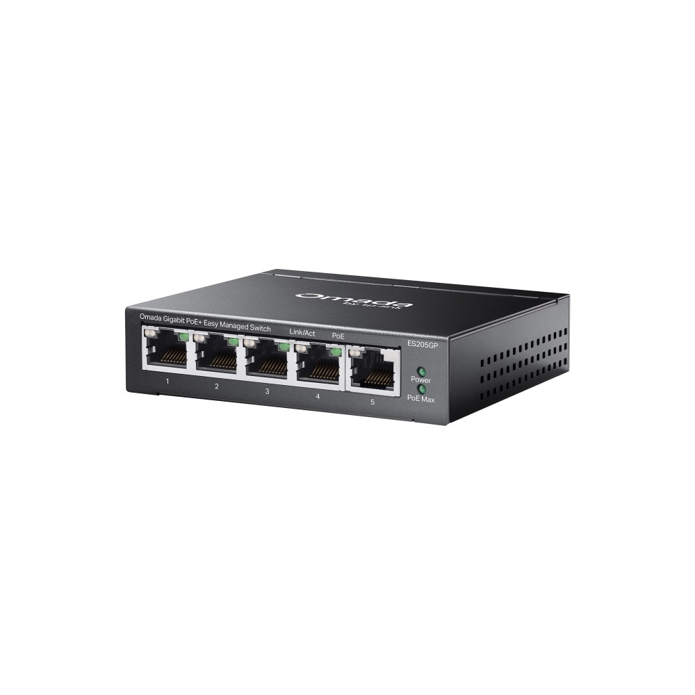 Фото Коммутатор TP-Link Omada 5-Port Gigabit Easy Managed Switch with 4-Port PoE+