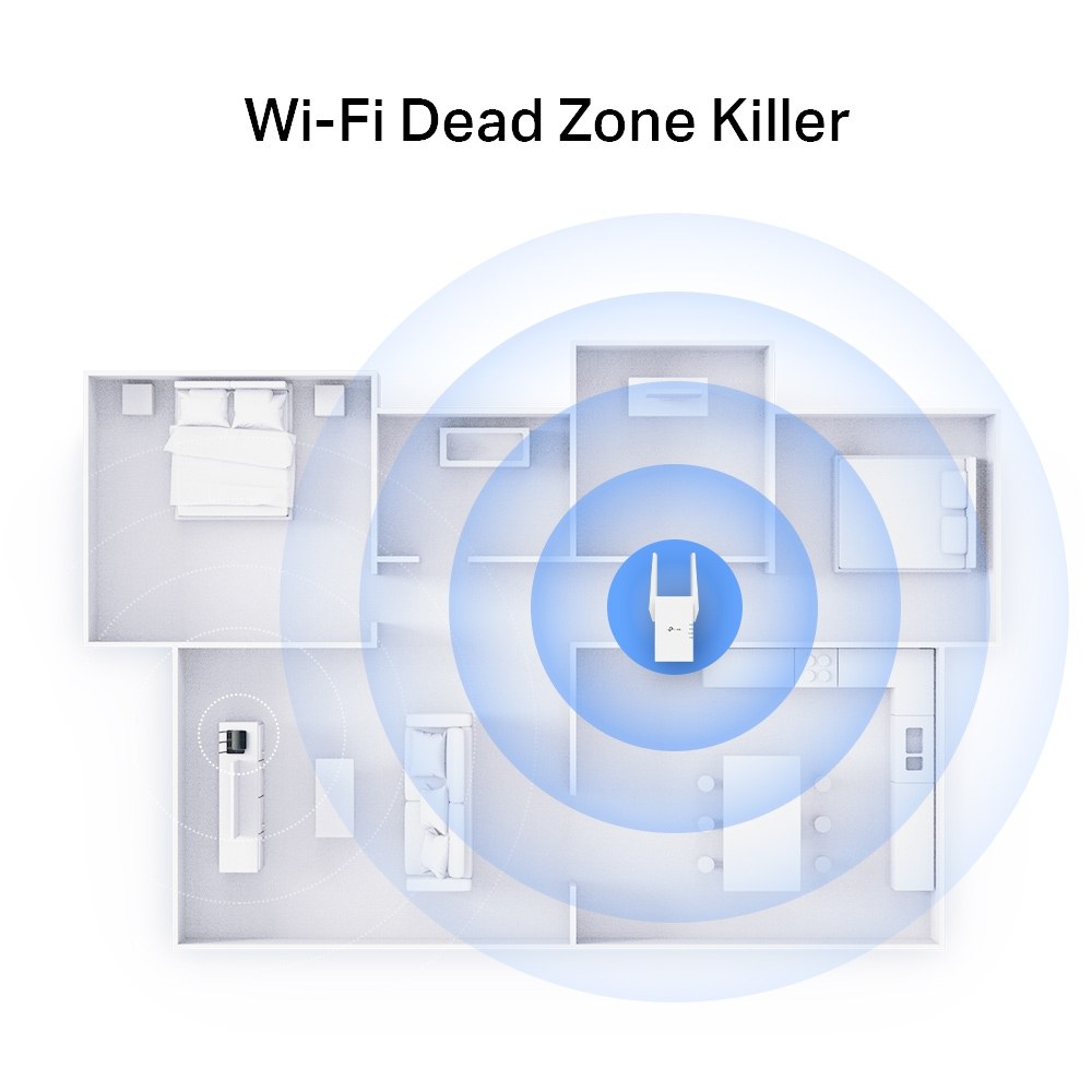 Фото Усилитель Wi-Fi сигнала TP-Link RE705X AX3000