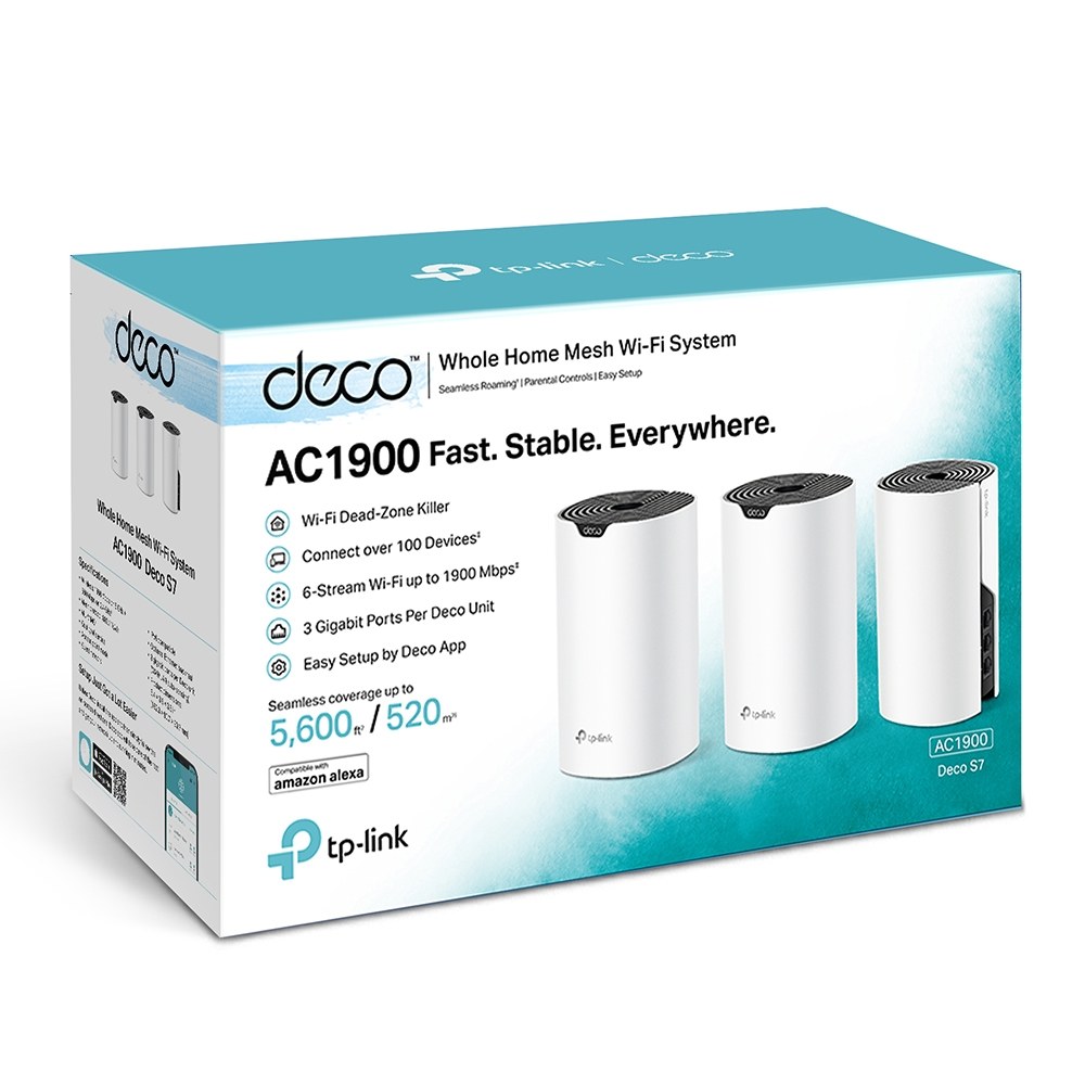 Фото Mesh-система TP-Link Deco S7 (3 шт.) AC1900