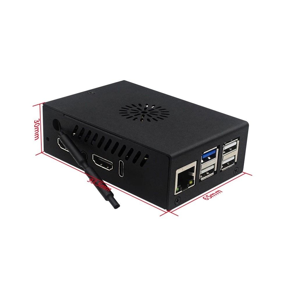 Фото Компьютерный корпус ACD Orange Pi 5 pro metal case