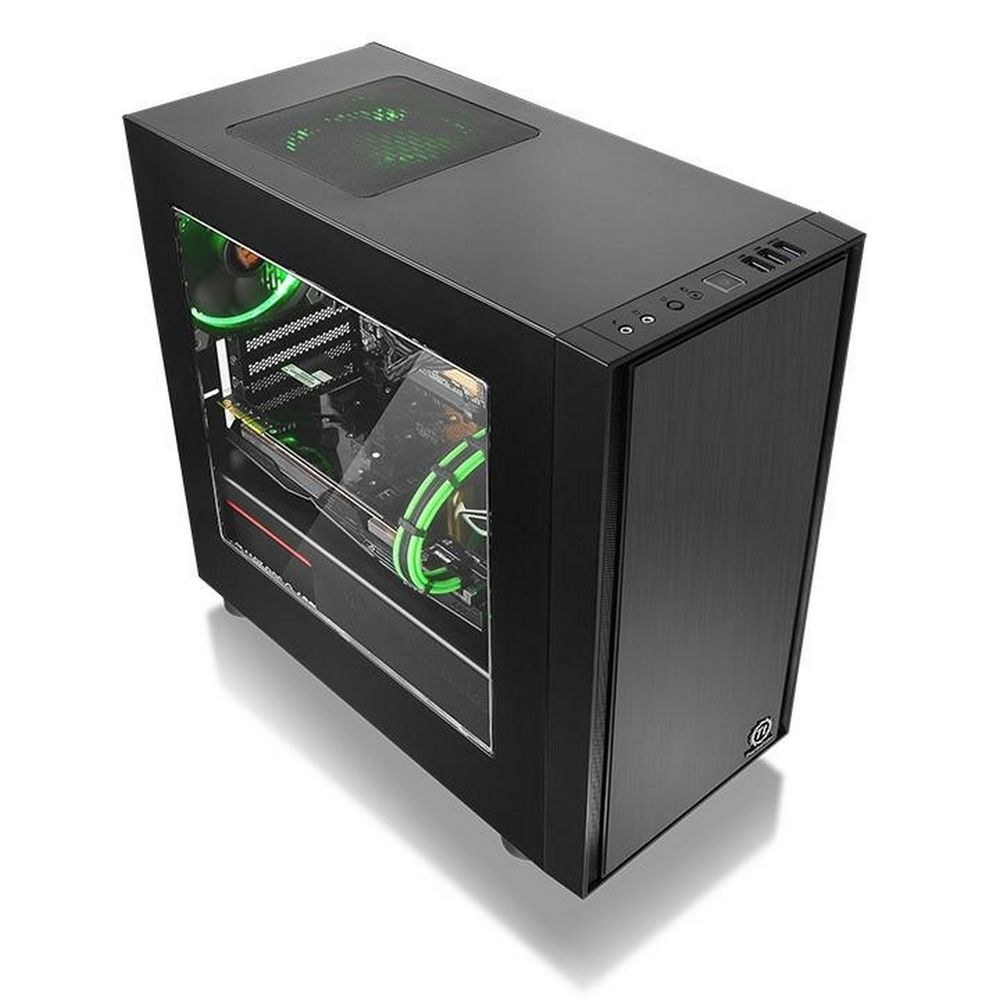 Фото Компьютерный корпус Versa H17/черный/Win/SPCC CA-1J1-00S1WN-00(870901)