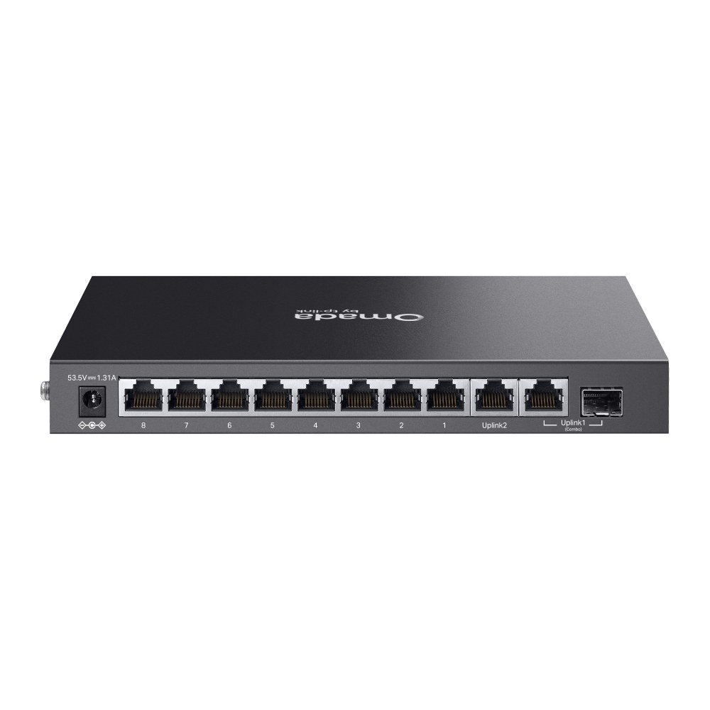 Фото Коммутатор TP-Link Omada 10-Port Gigabit Easy Managed Switch with 8-Port PoE+