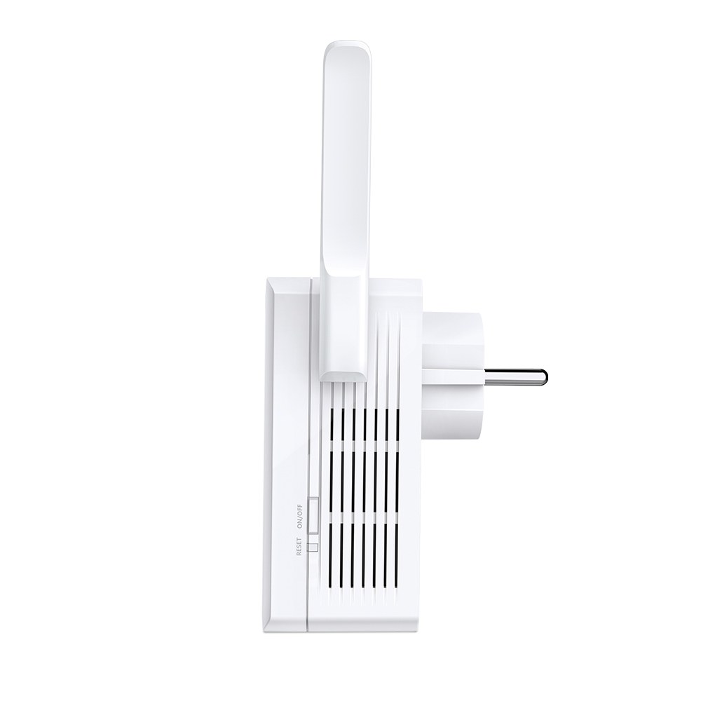 Фото Сетевой адаптер TP-Link SOHO TL-WA860RE 300Mbps Wireless N Wall Plugged Range Extender with AC Passthrough, QCA(Atheros), 2T2R, 2.4GHz, 802.11b/g/n, 1 10/100Mbps LAN port, Range Extender button, Range Extender mode, suppo поставляется без кабеля RJ-45