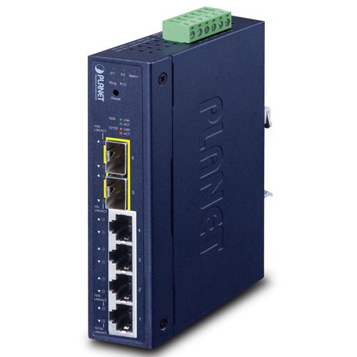 Фото Коммутатор PLANET IGS-4215-4T2S, 4×1 Гбит/с + 2×1 Гбит/с SFP, управляемый