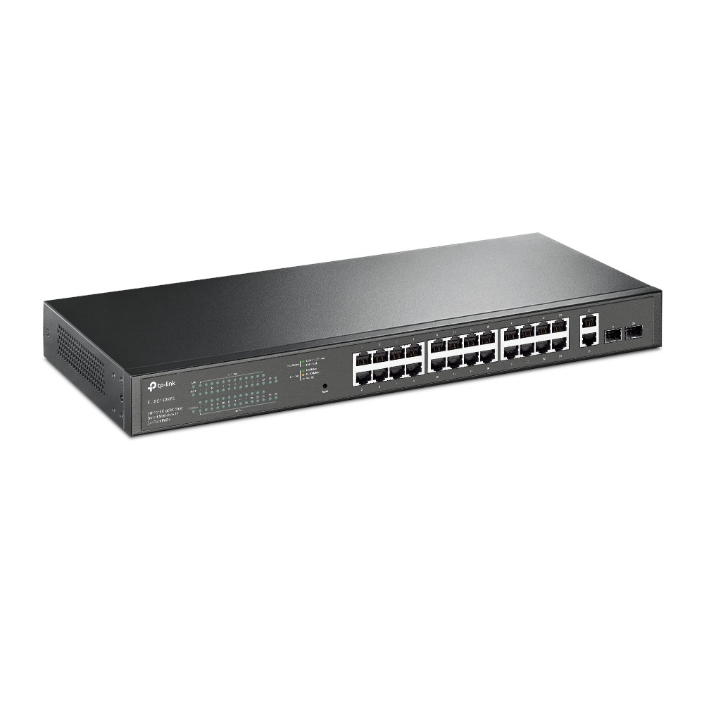Фото Коммутатор TP-Link TL-SG1428PE Easy Smart 28 портовый гигабитный коммутатор с 24 портами PoE+ SMB