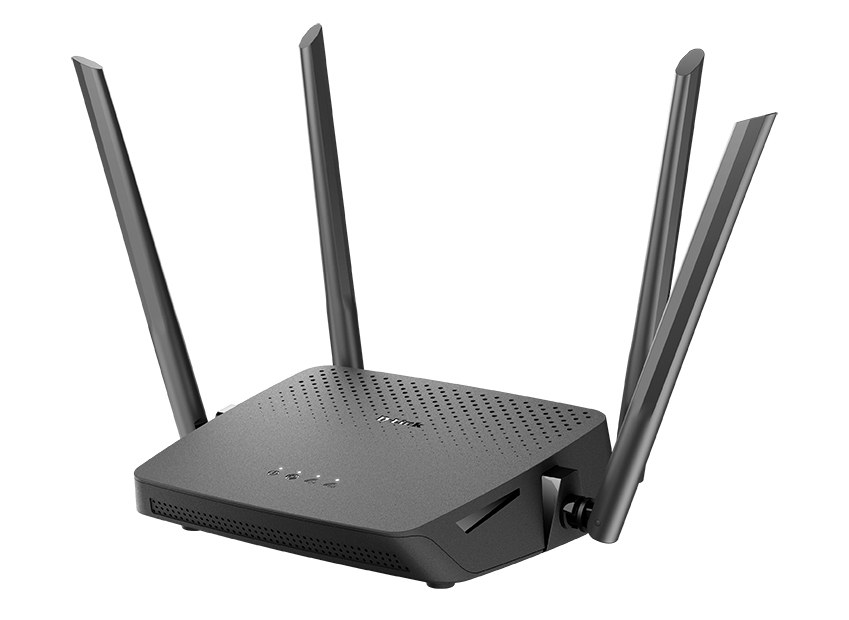 Фото Маршрутизатор D-link DIR-825/R5 DIR-825/RU/R5A беспроводной двухдиапазонный гигабитный AC1200 Wave 2 с поддержкой MU-MIMO, EasyMesh, 3G/LTE и USB-порт
