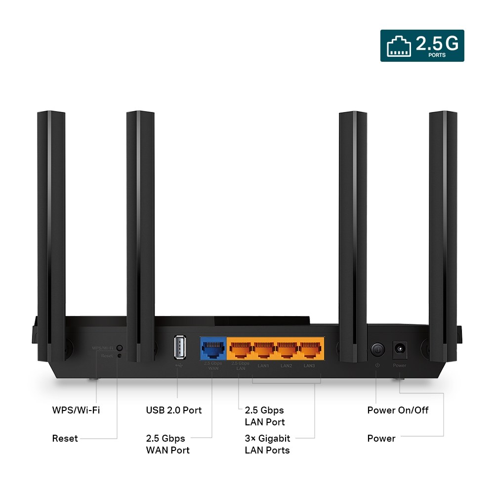 Фото Роутер TP-Link Archer AX55 Pro AX3000