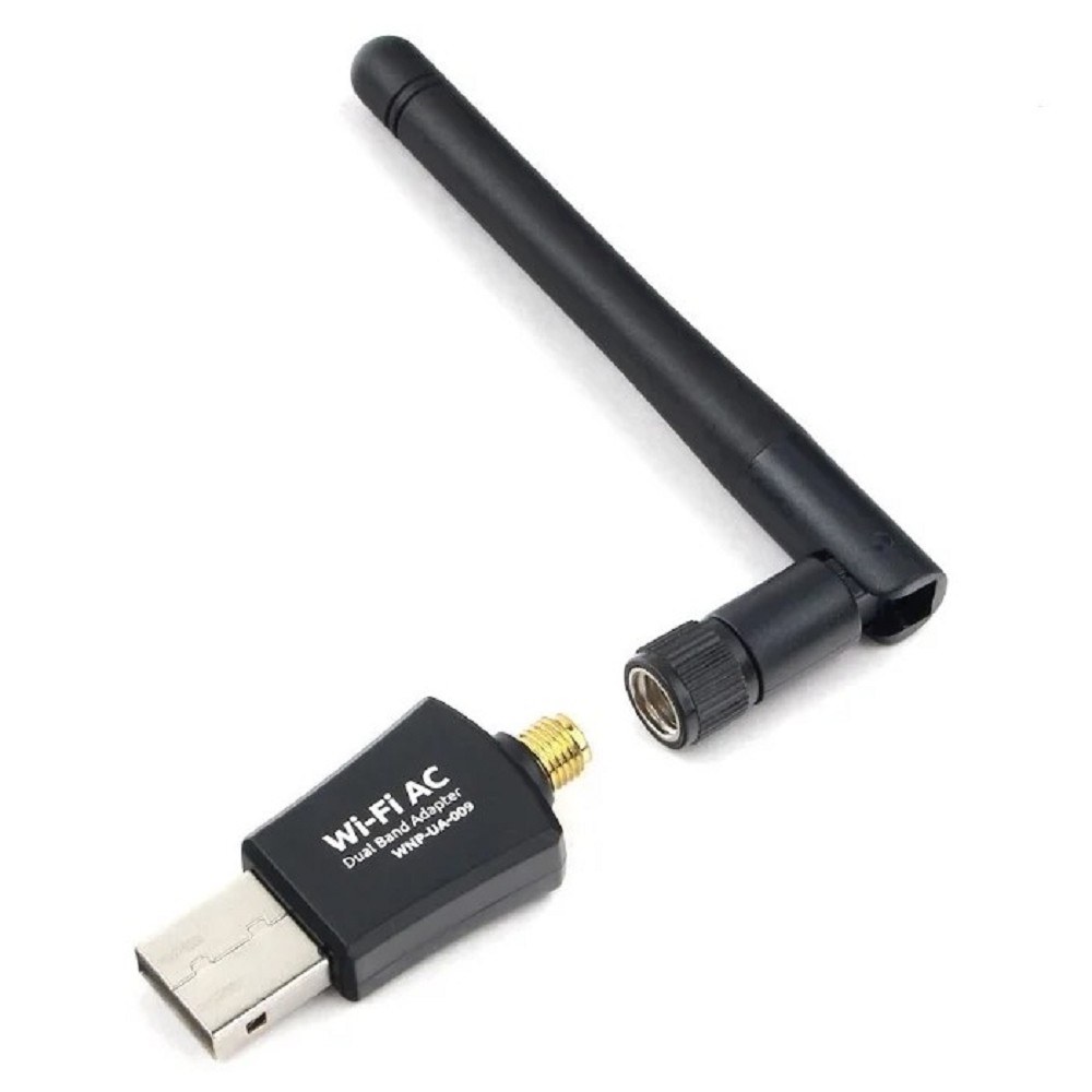 Фото Сетевой двухдиапазонный Wi-Fi USB-адаптер Gembird 600 Мбит, USB, 802.11b/g/n/ac/а