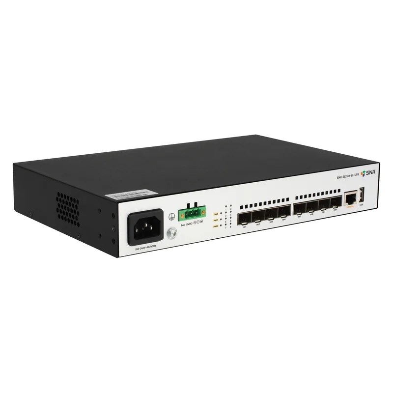 Фото Коммутатор SNR SNR-S5210X-8F-UPS, 8×10 Гбит/с SFP+, управляемый