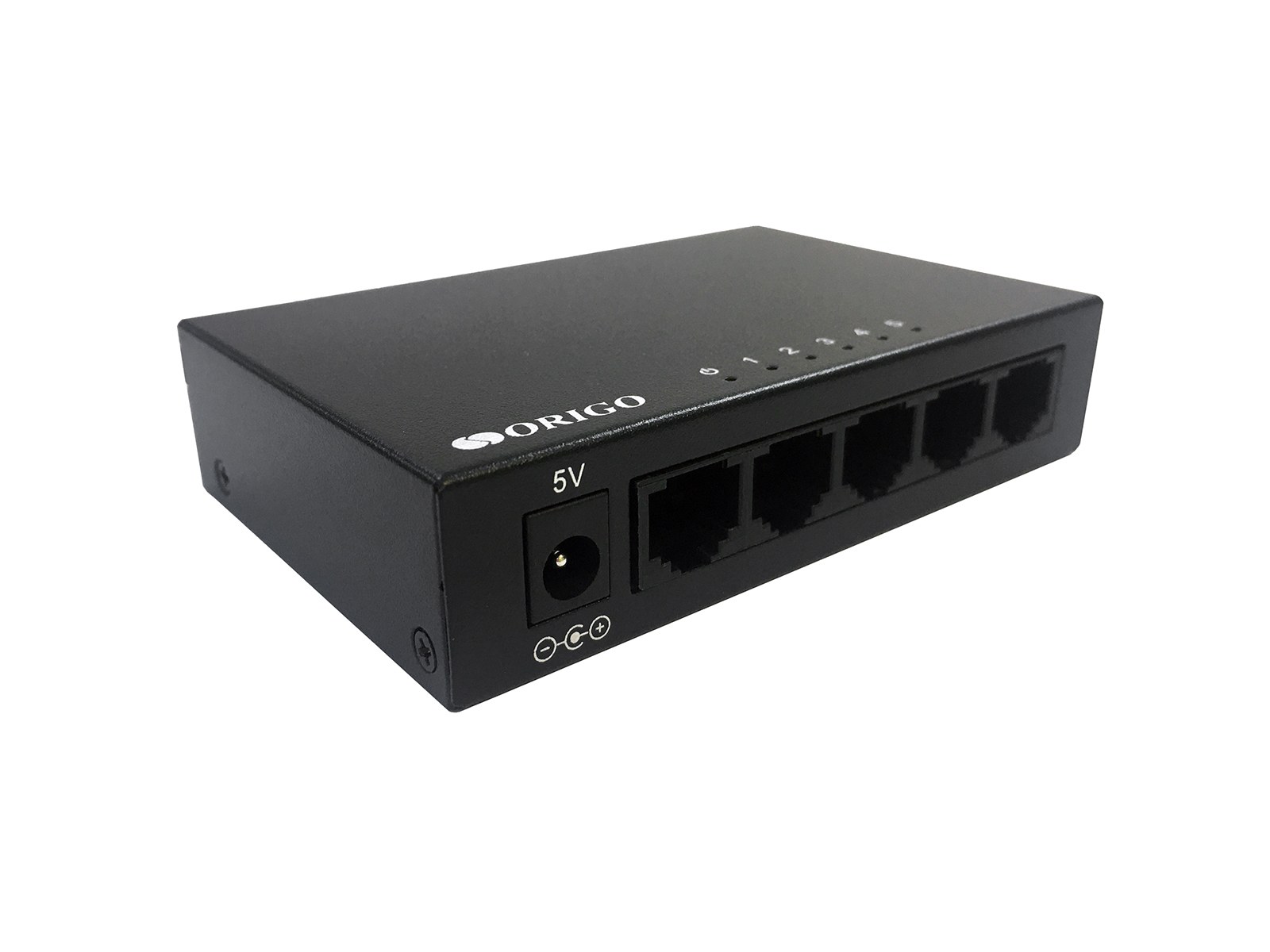 Фото Коммутатор ORIGO Unmanaged switch, 5x1000Base-T, metal case