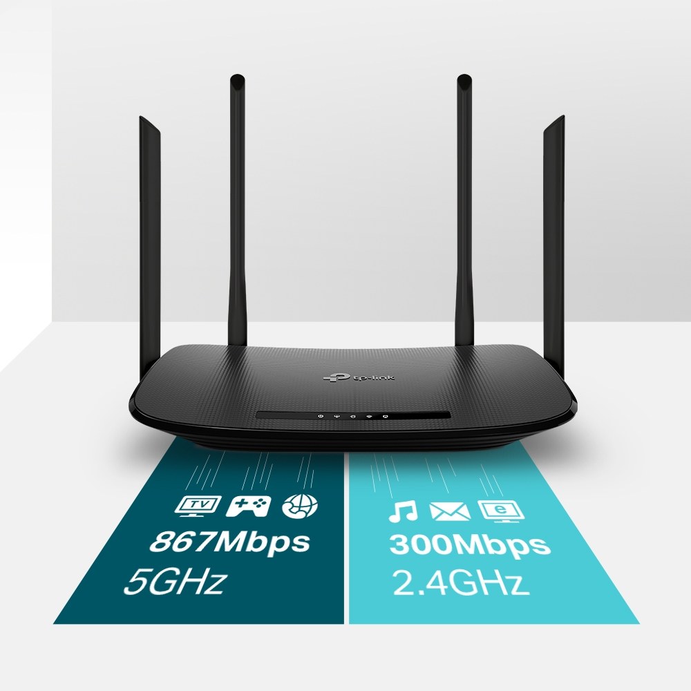 Фото Роутер беспроводной TP-Link Archer VR300 AC1200 10/100BASE-TX/ADSL черный