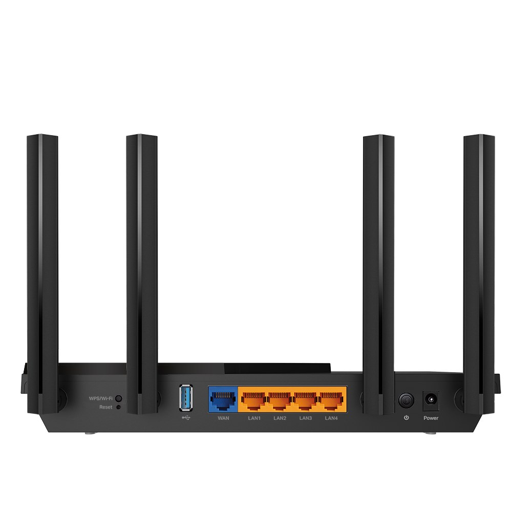 Фото Роутер беспроводной TP-Link Archer AX55 AX3000 10/100/1000BASE-TX черный