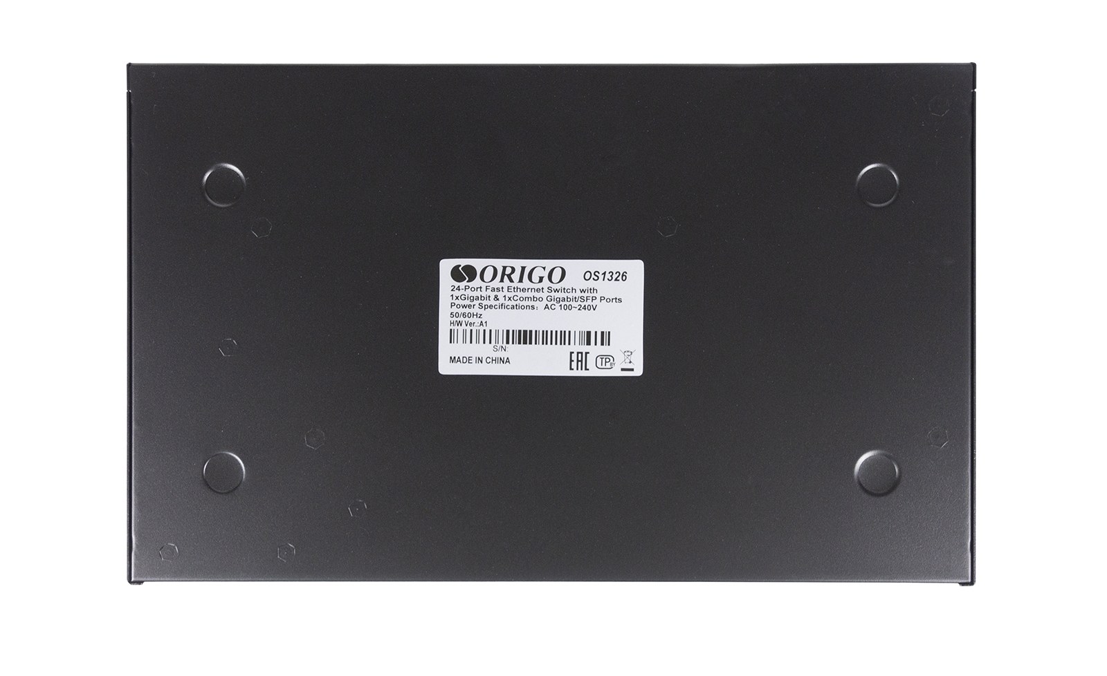 Фото Коммутатор настраиваемый L2-ORIGO OS1326/A1A 24x100Base-TX, 1x1000Base-T, 1xCombo 1000Base-T/SFP