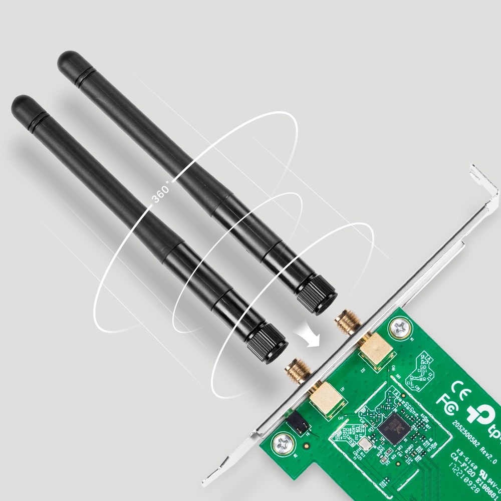 Фото Сетевой адаптер TP-Link SOHO TL-WN881ND Адаптер 300Mbps Wireless N PCI