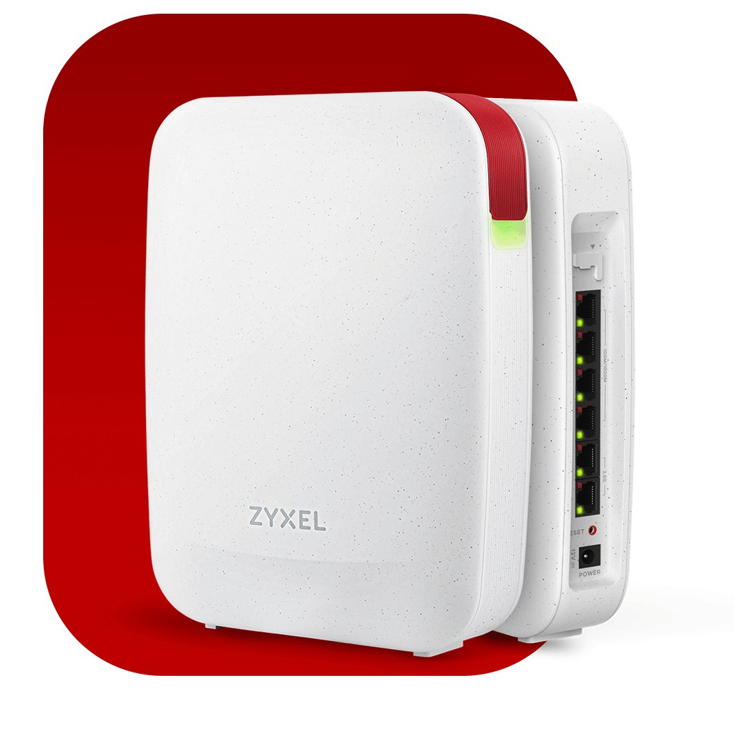 Фото Маршрутизатор Zyxel Security Router - 3хGbE LAN, 1х2.5 GbE Lan, 2.5GbE WAN, Tri-Band Wifi 6 Mesh