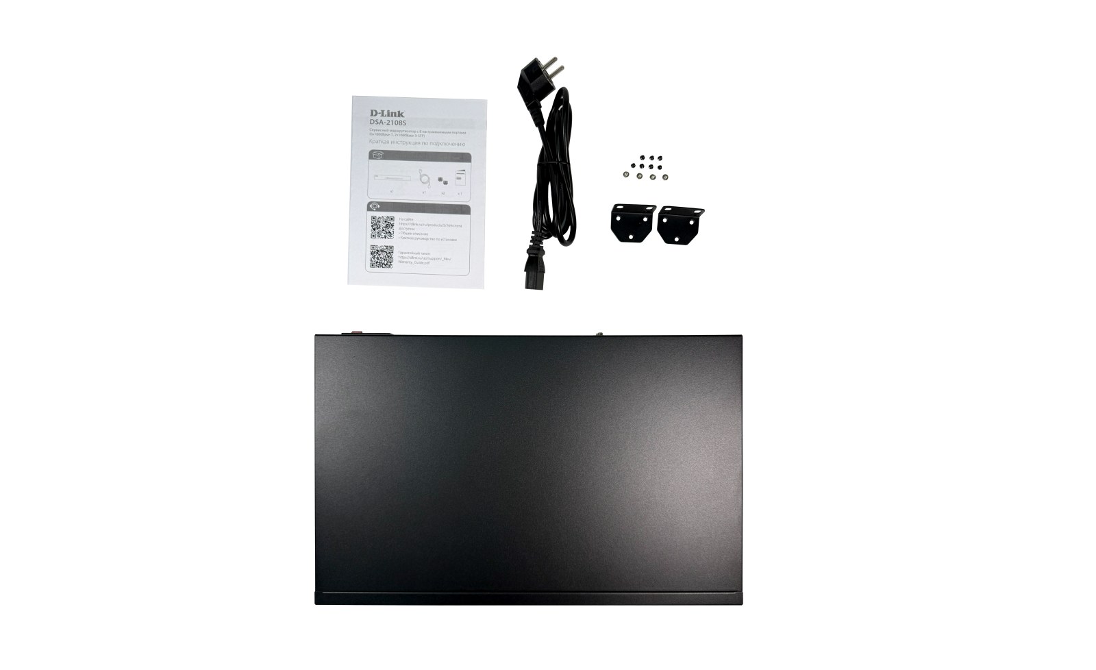 Фото Маршрутизатор D-Link DSA-2108S/A2A, 8×1 Гбит/с, управляемый