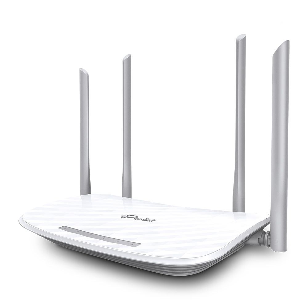 Фото Маршрутизатор беспроводной Asus RT-AC1200 10/100BASE-TX черный (Dual Band)