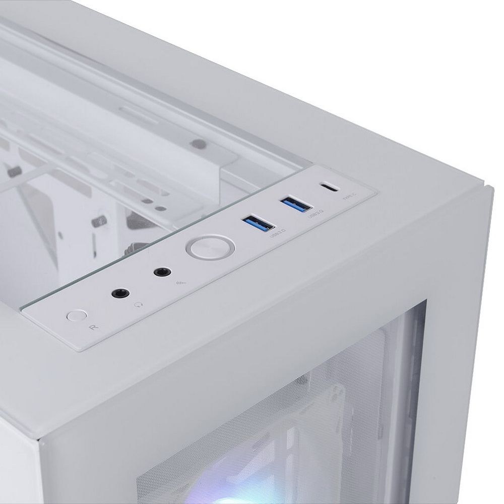 Фото Компьютерный корпус Thermaltake Divider 500 TG Snow ARGb CA-1T4-00M6WN-01 White/Win/SPCC/Tempered Glass*4/120мм ARGb Fan*3/120мм Standard Fan*1 (527897)
