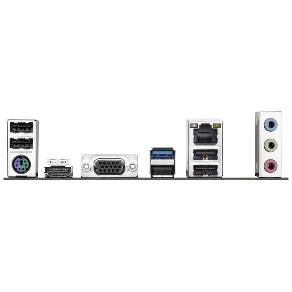 Фото Материнская плата Gigabyte H810M H, LGA1851, Intel H810, 2xDDR5, 4xSATA, 1xM.2, 1xPCIe 4.0 x16, 1xPCIe 3.0 x1, 1xHDMI, 1xD-Sub, 1x1Gb LAN, 1xUSB-C 5Gbps, 4xUSB-A 5Gbps, 7xUSB-A 2.0, 3x3.5 мм, 7.1, mATX
