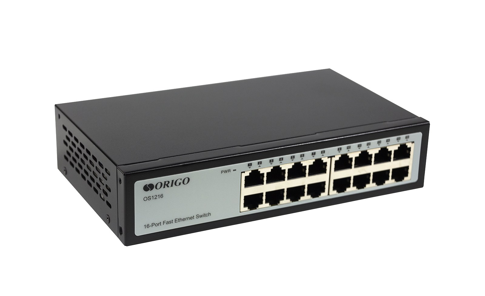 Фото Коммутатор неуправляемый ORIGO OS1216/A1A 16x100Base-TX, корпус металл
