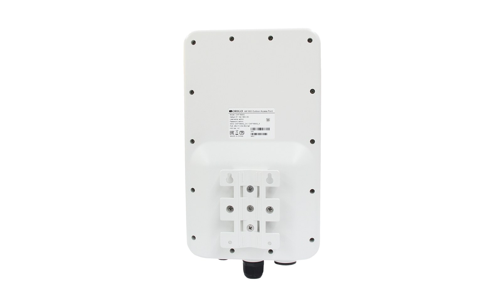 Фото Точка доступа Origo OAP1800G (OAP1800G/A1A) AX1800 10/100/1000BASE-T белый